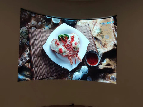 菏泽市室内P2.5弧形LED屏